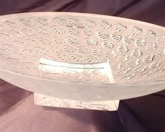 50% OFF TODAY! Lalique Bowl Agadir 11.75" by 3" Asking $225.00