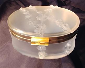 50% OFF TODAY! Lalique Coppelia Box 7" by 3.5" by 6.5" Asking $599.00