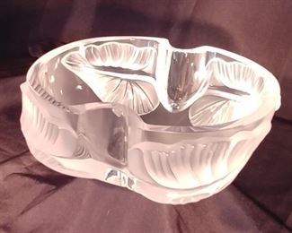 50% OFF TODAY! Lalique Candy Dish (B) Asking $225.00