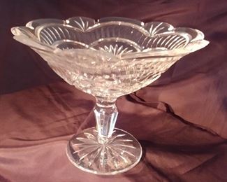 50% OFF TODAY! Waterford Bowl with Pedestal Asking $159.00
