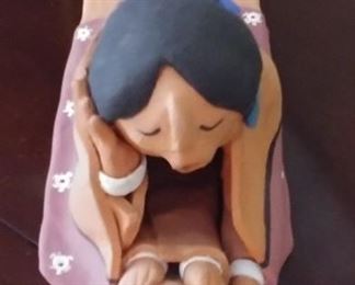 50% OFF TODAY! Native American Pottery by Juan Sandoval 15.5" by 5" by 6" Asking $129.00