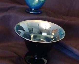50% OFF TODAY! Orient and Flume Glass Signed (2) 5.5" by 3.75", 4.75" by 3.25" Asking $299.00 for the pair