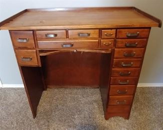 50% OFF TODAY! Vintage Jeweler's Desk 40" by 38.5" by 20" Asking $950.00