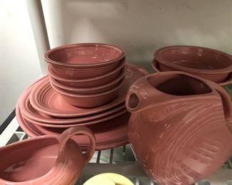 Assorted Fiesta pieces