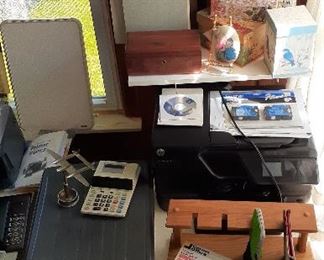 file cabinet, cigar boxes