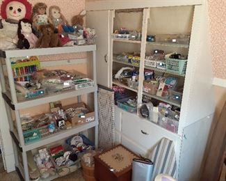 crafting, large raggedy Ann doll