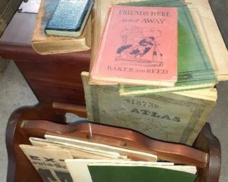 1873 Michigan Atlas, vintage books