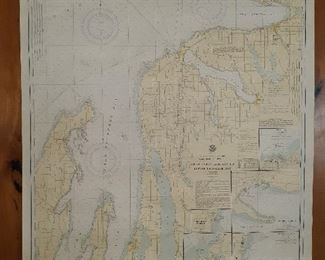 Grand Traverse marine map