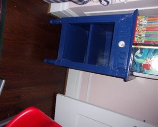 2 Night Stands, painted Blue