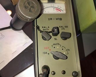 Vintage Geiger Counter collection