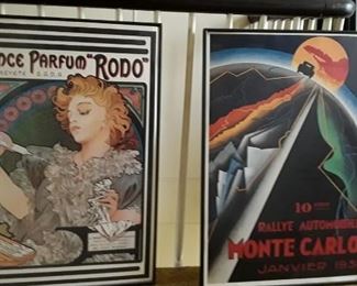 Art deco / art nouveau posters - most starting at $25-$30