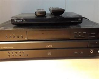 Sony 5-disk CD player - itemized list and prices in description 
