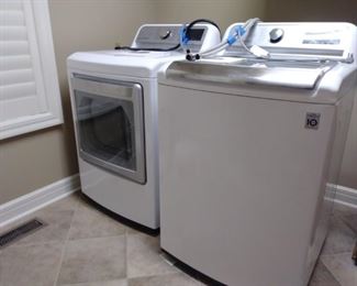 LG HE washer & dryer