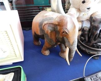 Carved Elephant figure