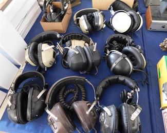 Vintage headphones Quad sound headphones