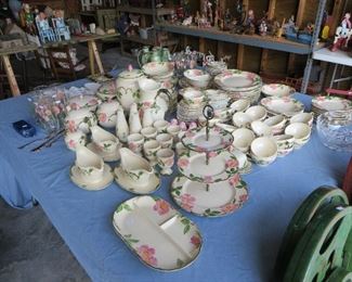 LARGE COLLECTION DESERT ROSE FRANCISCAN WARE