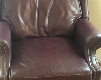 Leather chair recliner 98.00
