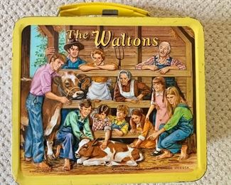 $35 The Waltons lunch box,  AS IS thermos missing top 