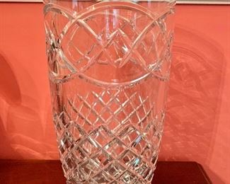 $60 Galway crystal vase 
