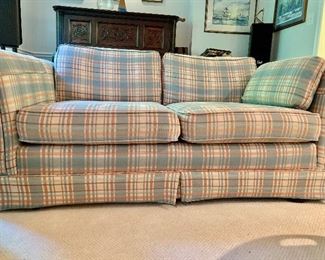 $125 Matching love seat AS IS ; 64" L, 28" H, 33" D.