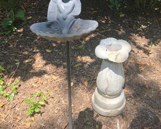 $20 each Lawn statues  Standing statue on pole SOLD