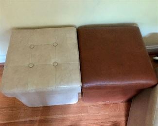 $25 EACH Square storage seating container