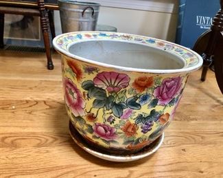 $30 Floral Flower pot 
