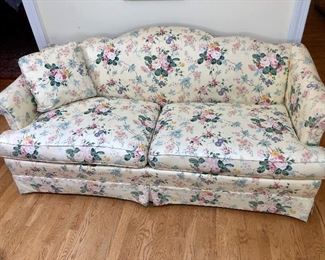 $250 Flowered Sofa