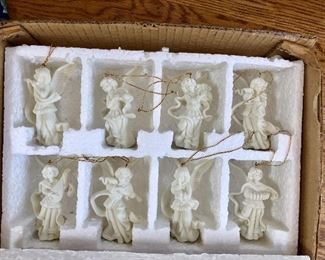 $25 Ceramic ornaments new in box