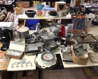 Baking pans and Kitchen items