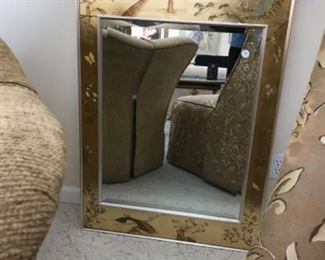 Asian Themed Mirror Est $450 Bid $75