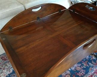 Vintage Baker furniture Butler's tray coffee table