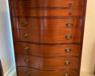 Close up of 7- Drawer Chest