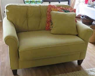Small settee or oversized chair