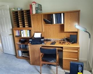 desk/wall unit