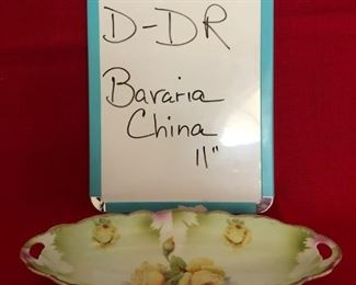 D-DR-12  $10  11"  Bavarian China