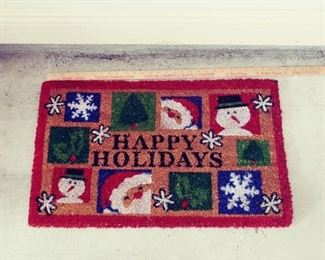 D-G-93 - Happy Holidays Doormat - $5