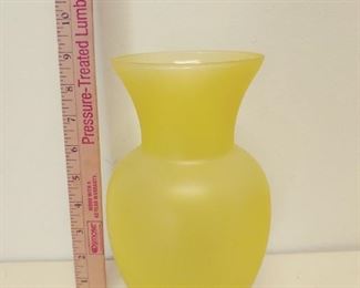 D-G-191 - Yellow Vase - $5