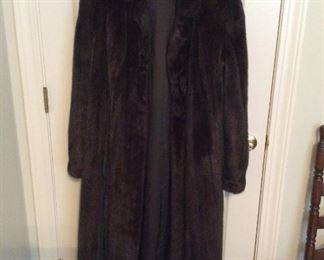 D-OF-65   Koslow's Fur Company Long Coat/XL   $135