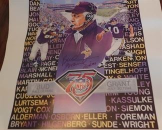 BUD GRANT POSTER