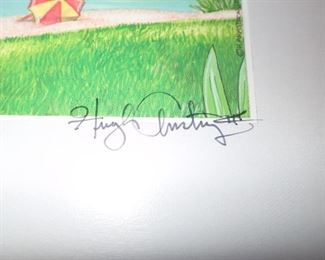 SCENIC POSTER SIGNED