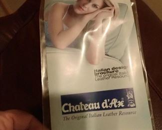 LEATHER CHATEAU DAX ITALIAN LEATHER
