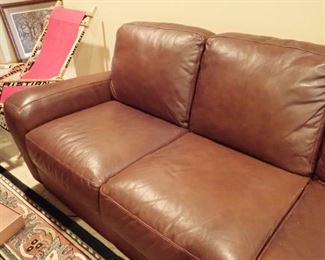 LEATHER SOFA NEW WITH TAGS
