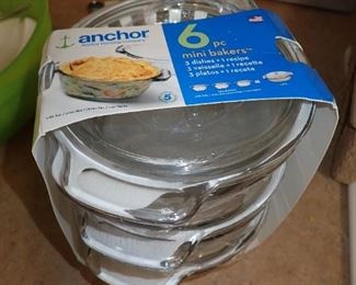 ANCHOR 6 PC MINI BAKERS