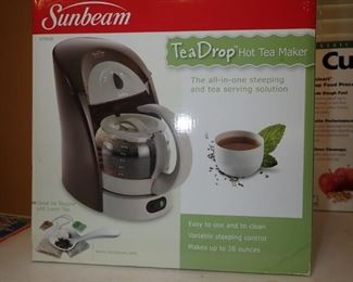 TEA DROP SUNBEAM HOT TEA MAKER