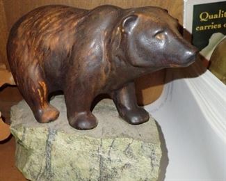 BEAR ON STONE