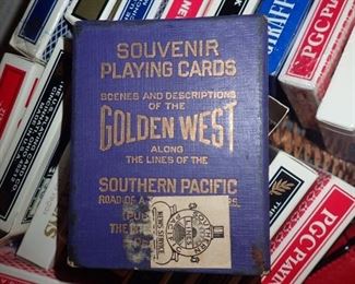 PLAYING CARDS GOLDEN WEST