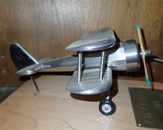 SILVER MODEL AIR PLANE