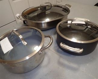 CUISINART KETTLES / FRY PAN / DUTCH OVEN 