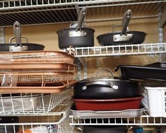 LOTS OF POTS AND PANS